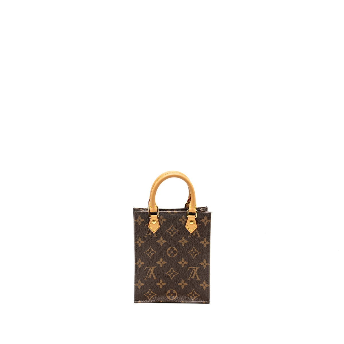 Louis Vuitton Patit Sac Plat Monogram Canvas GHW