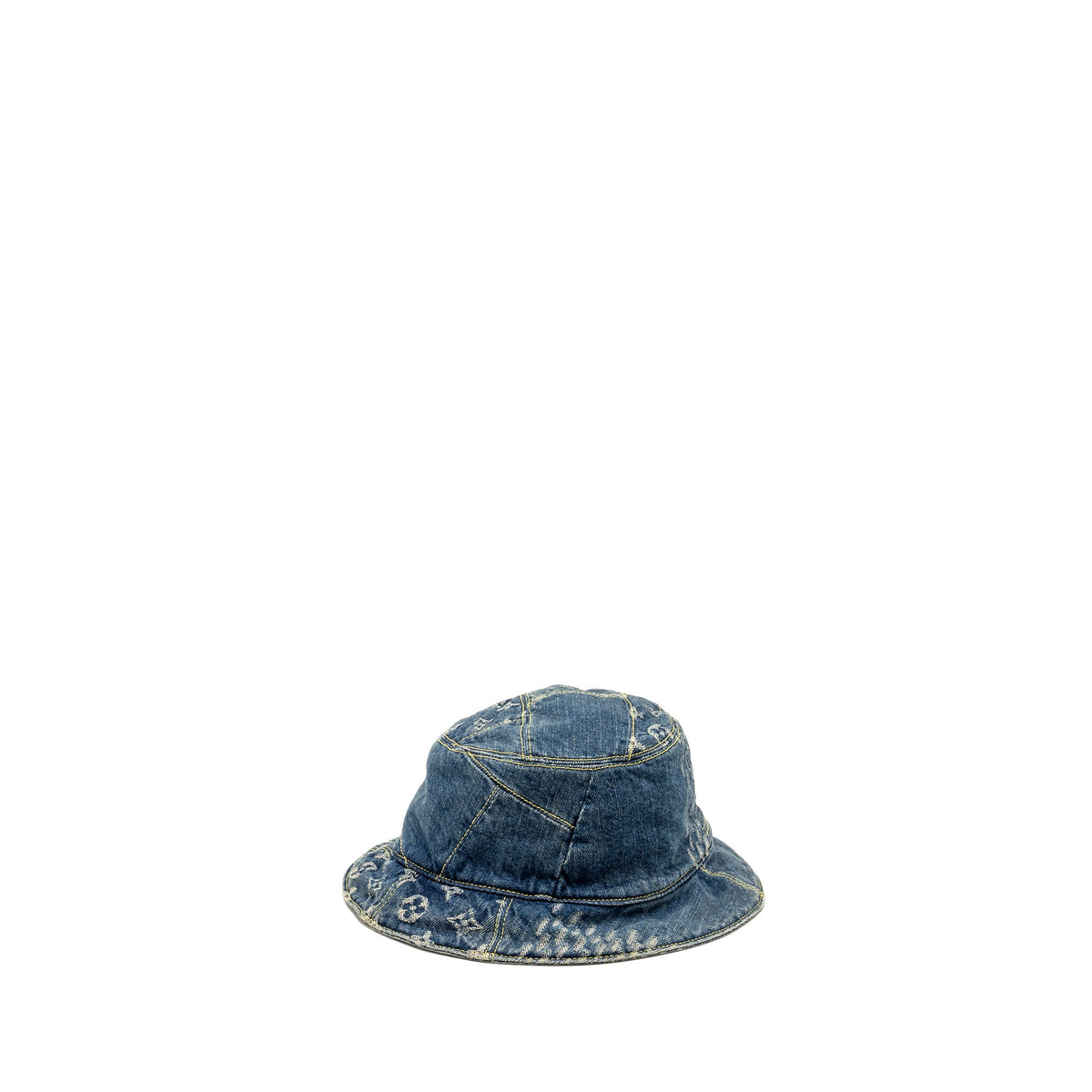 Louis Vuitton × Nigo Size 58 Damier Bucket Hat Denim Blue