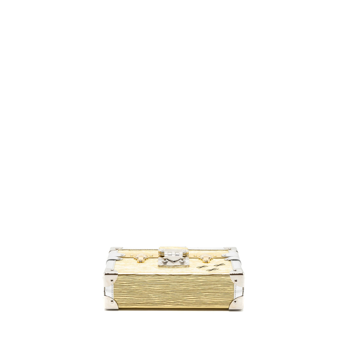 Louis Vuitton petit Malle epi gold / silver SHW