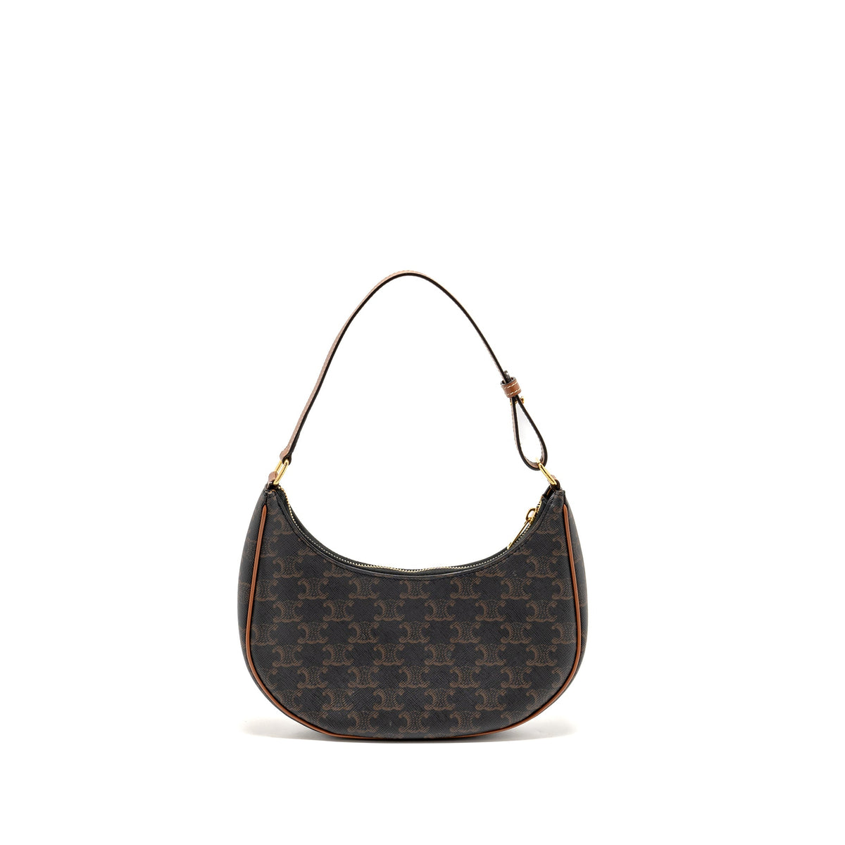 Celine Ava Bag Triomphe canvas / Calfskin tan GHW