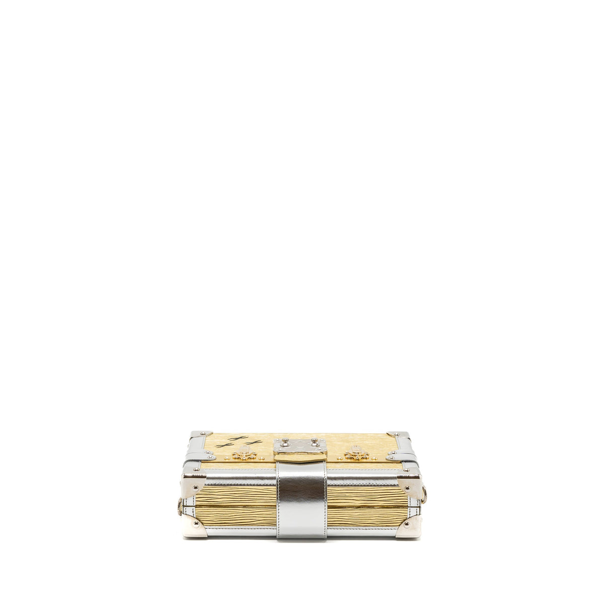 Louis Vuitton petit Malle epi gold / silver SHW