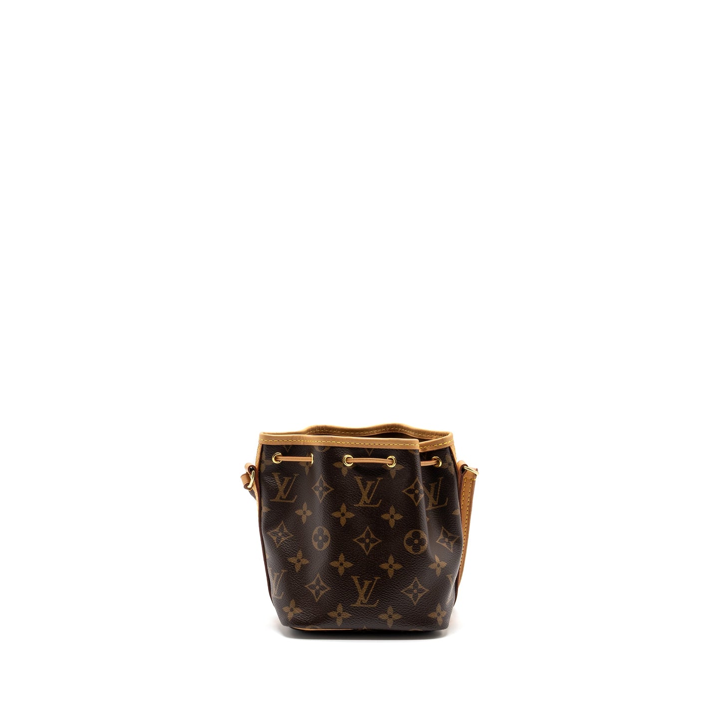 Louis Vuitton nano noe monogram canvas GHW