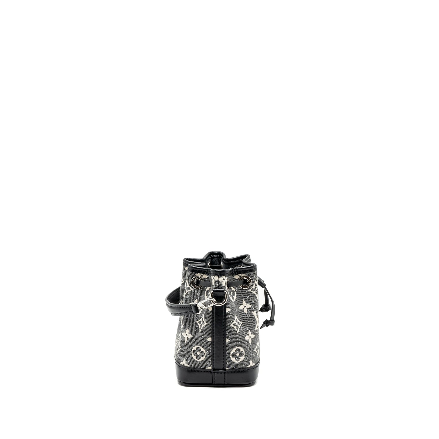 Louis Vuitton nano noe jacquard denim black multicolour SHW (New Version)