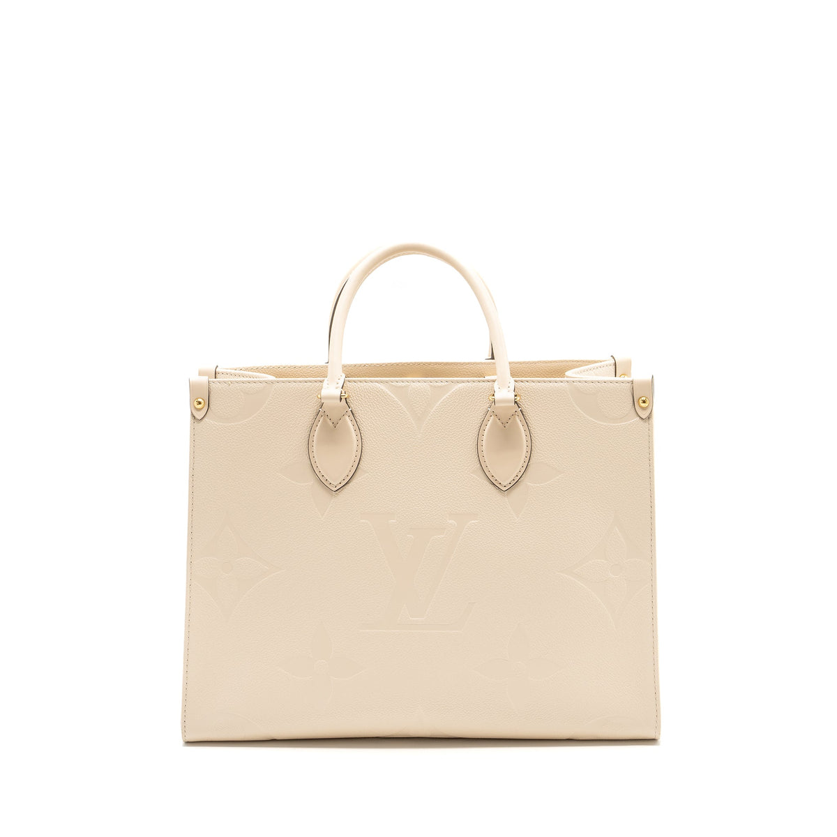 Louis Vuitton Onthego MM Empreinte Leather White GHW (new version)