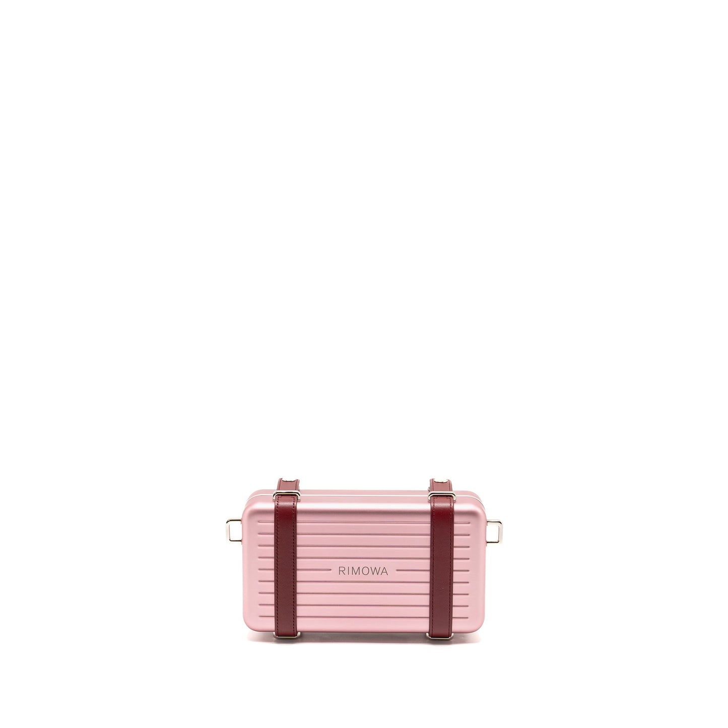 Dior Dior x Rimowa Shoulder Bag Aluminium/ calfskin Pink/ Red SHW