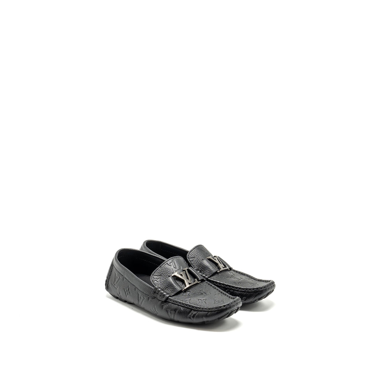 Louis Vuitton Size 8.5 Monte Carlo Mocassin Loafer Black
