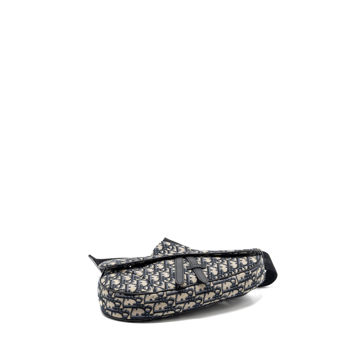 Dior homme saddle bag dior oblique jacquard multicolour hardware