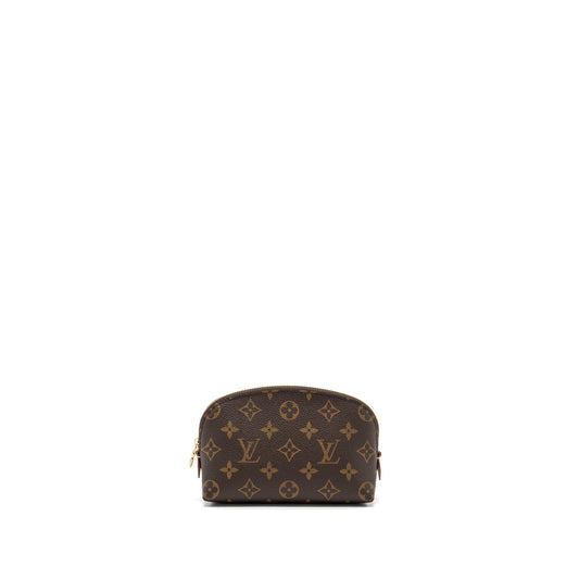 Louis Vuitton Cosmetic Pouch Monogram Canvas GHW (New Version)