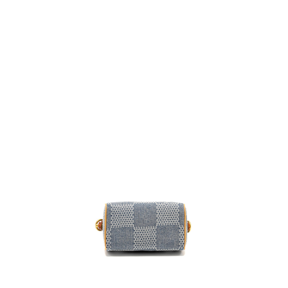 Louis Vuitton Speedy 18 Bandouliere D Denim Canvas GHW
