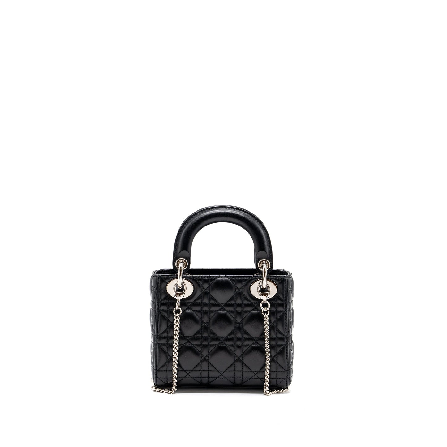 Dior Mini Lady Dior Lambskin Black SHW