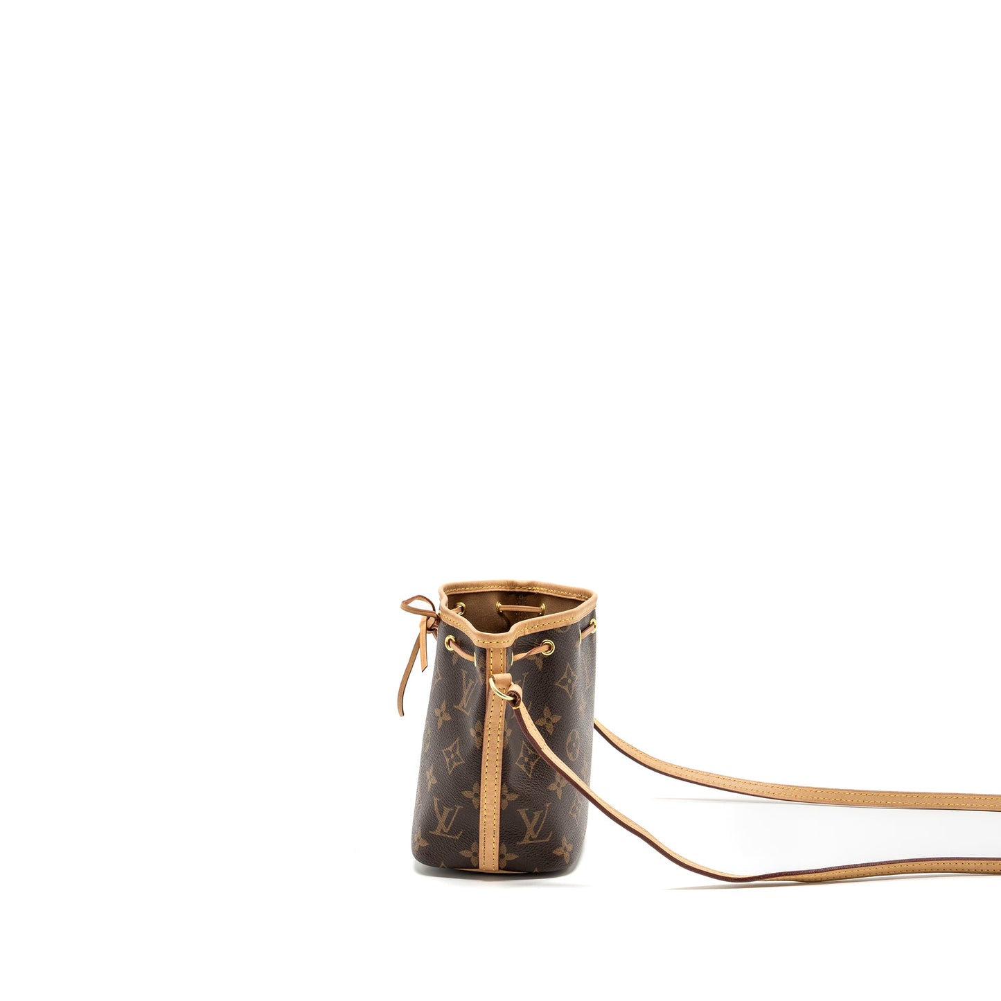 Louis Vuitton Nano Noe Monogram Canvas GHW