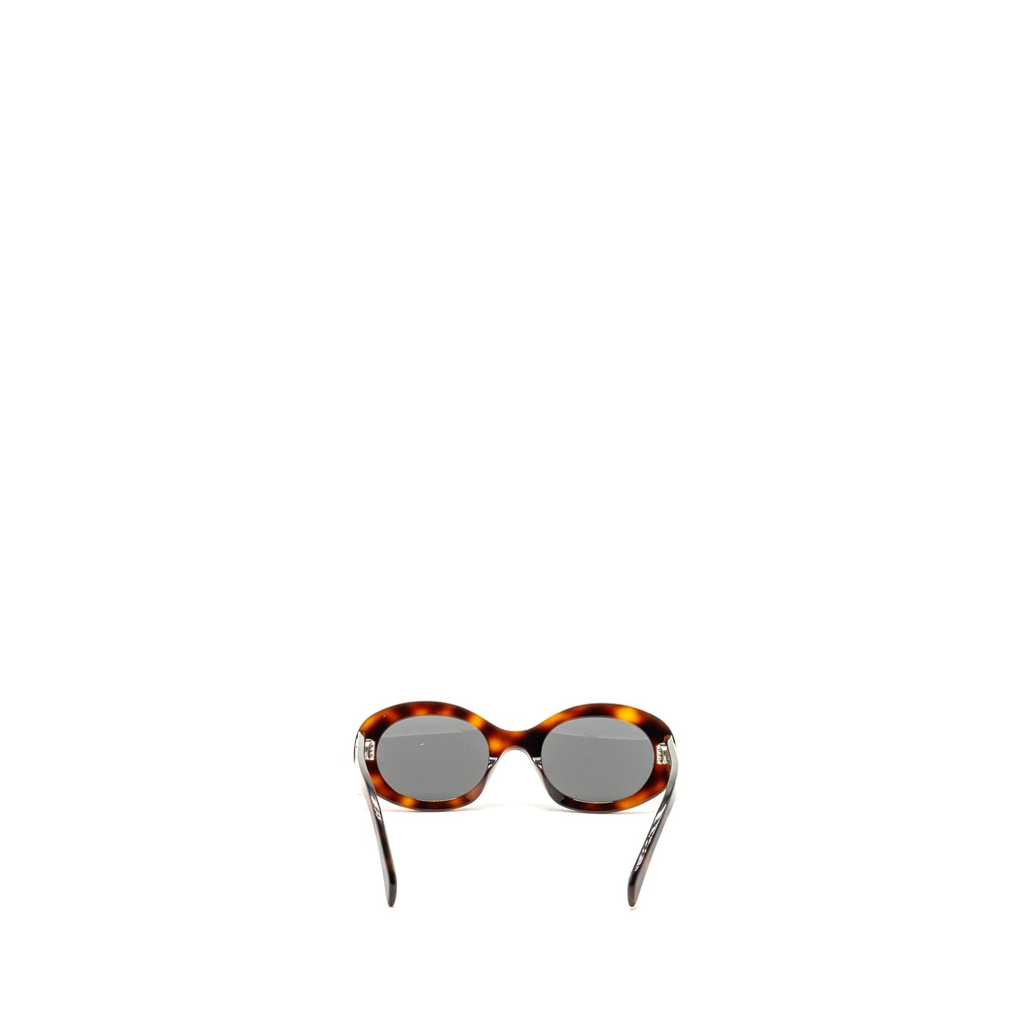 Celine Triomphe 01 sunglasses blonde Havana GHW