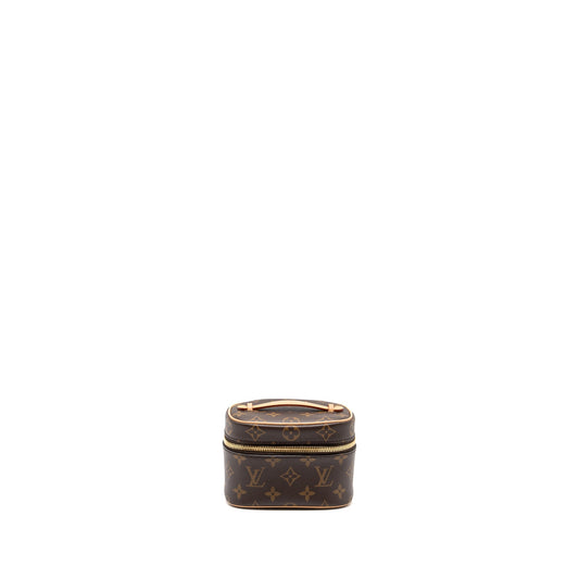 Louis Vuitton Nice Nano Vanity Monogram Canvas GHW