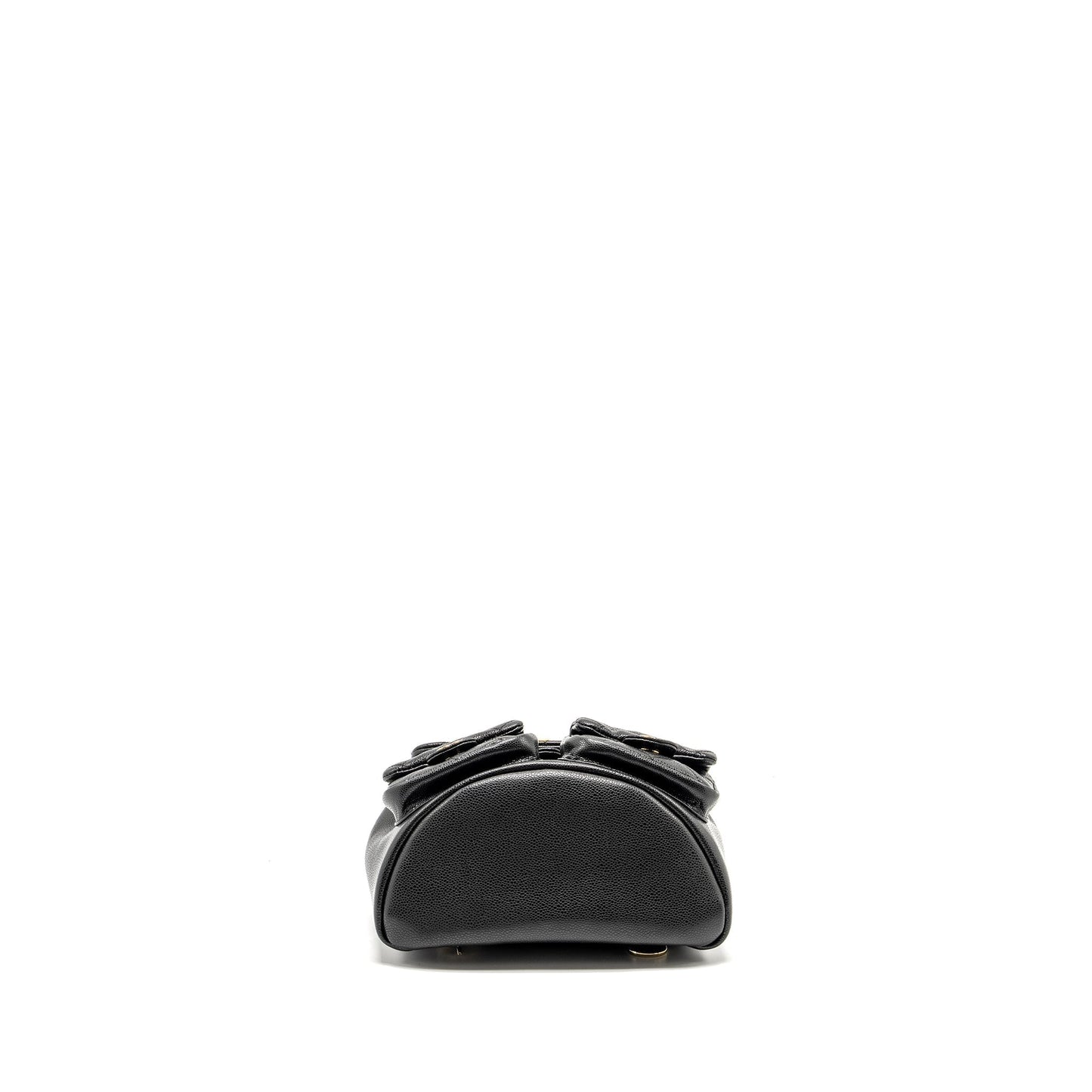 Chanel Triple Pack Backpack Caviar Black LGHW (microchip)