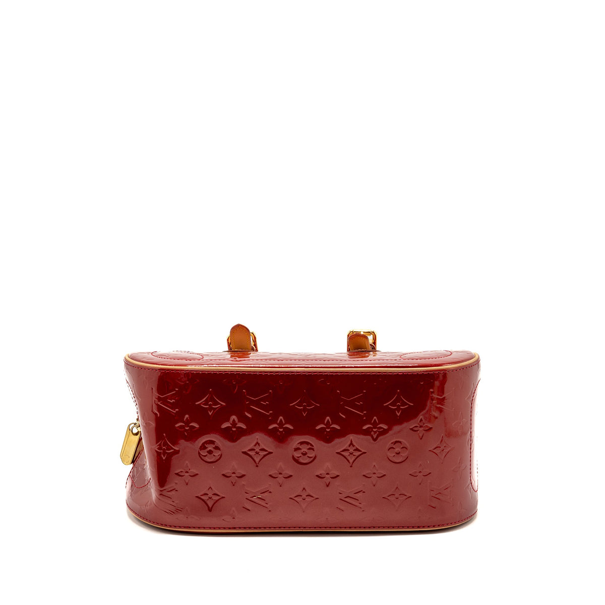 Louis Vuitton Trouville patent leather red GHW