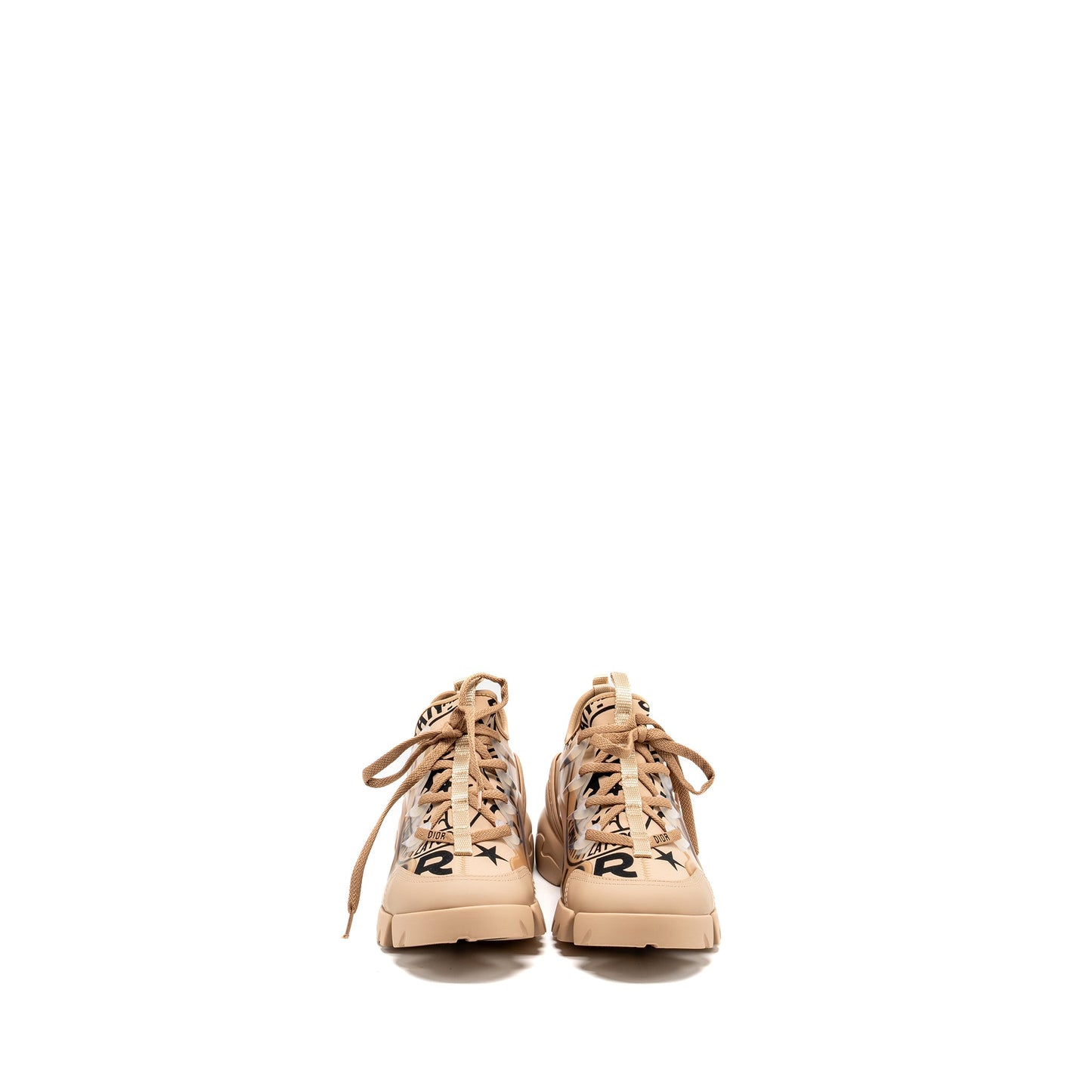 Dior Size 38 D-Connect Sneaker Multicolour/Beige
