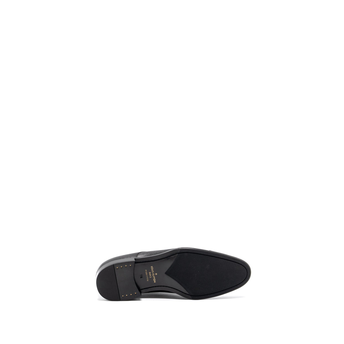 Louis Vuitton size 7.5 Derby Calfskin Black