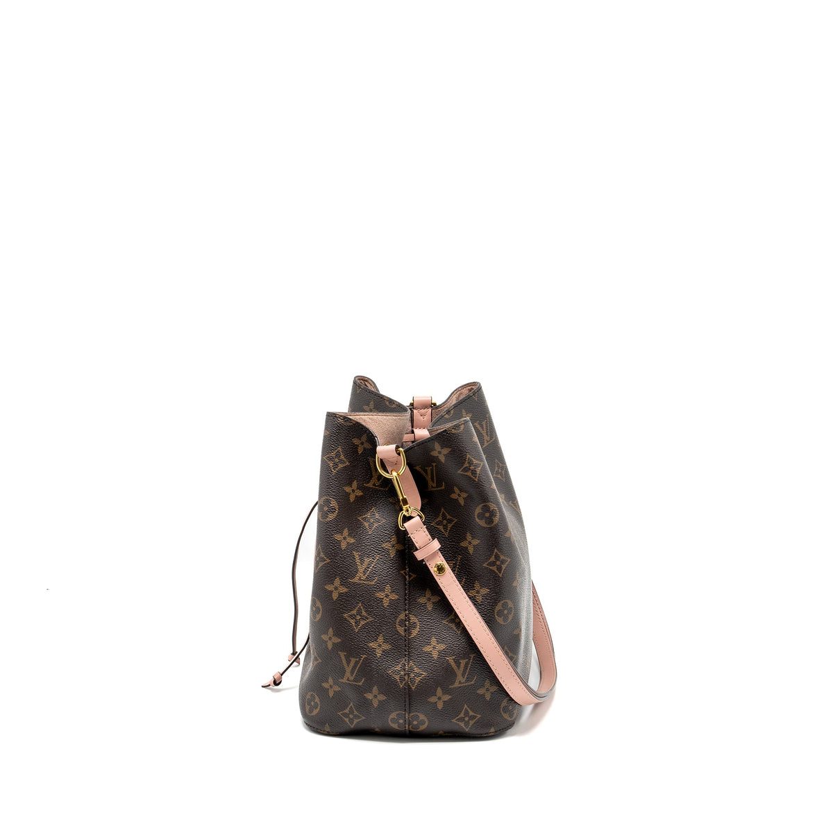 Louis Vuitton Neonoe monogram canvas / rose poudre GHW