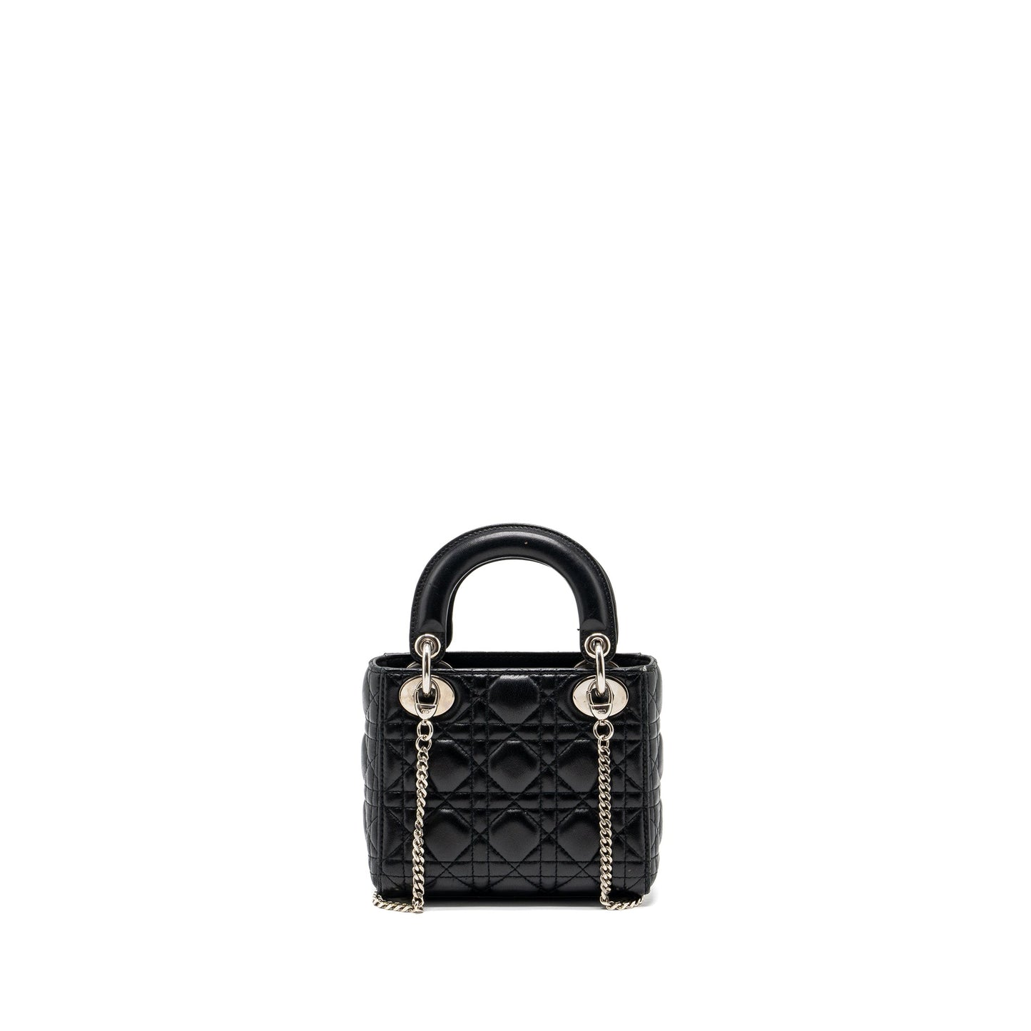 Dior Mini Lady Dior Lambskin Black SHW