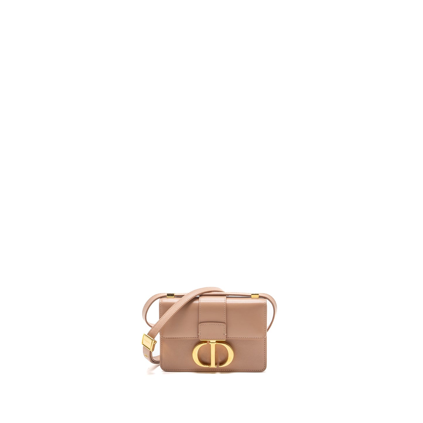 Dior Micro 30 Montaigne Box Bag Calfskin Rose Des Vents GHW