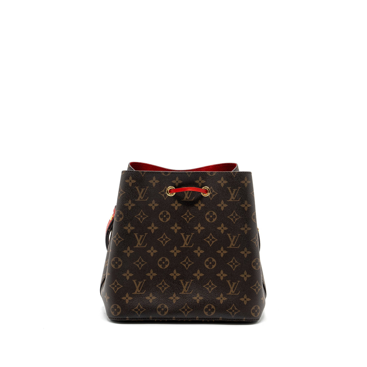 Louis Vuitton neonoe monogram canvas / red GHW