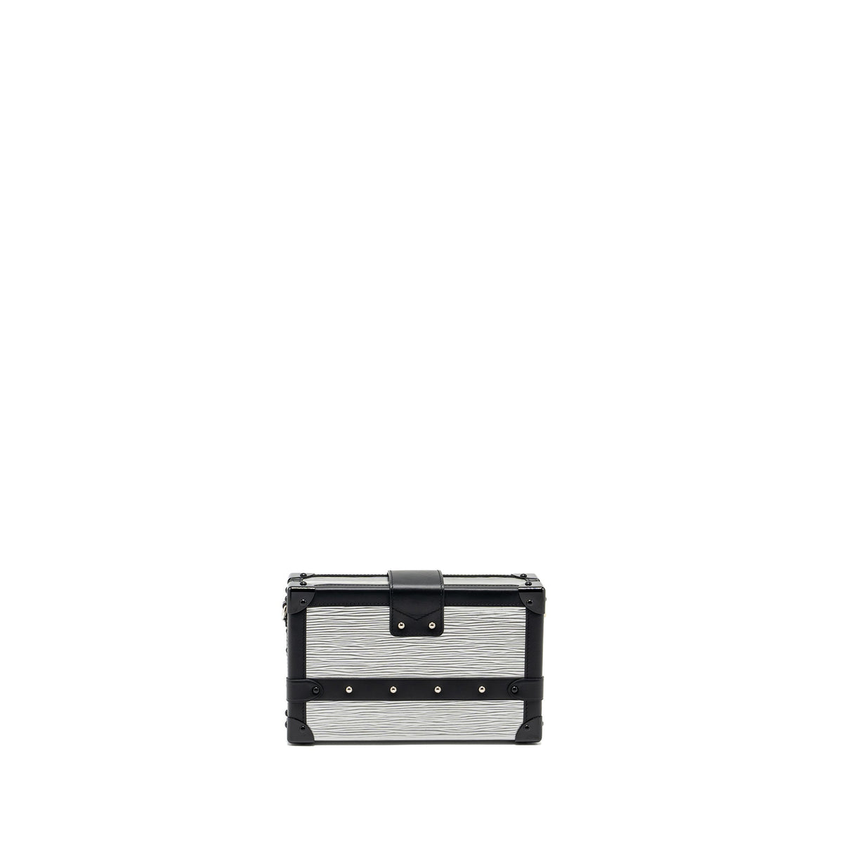 Louis Vuitton Petite Malle EPI White/Black GHW