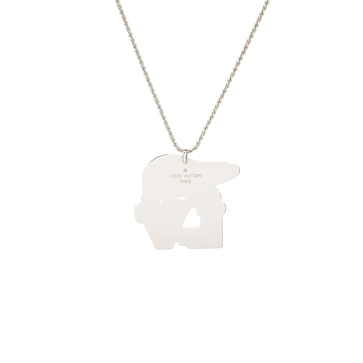 Louis Vuitton x Nigo Mountain Bear Necklace SHW