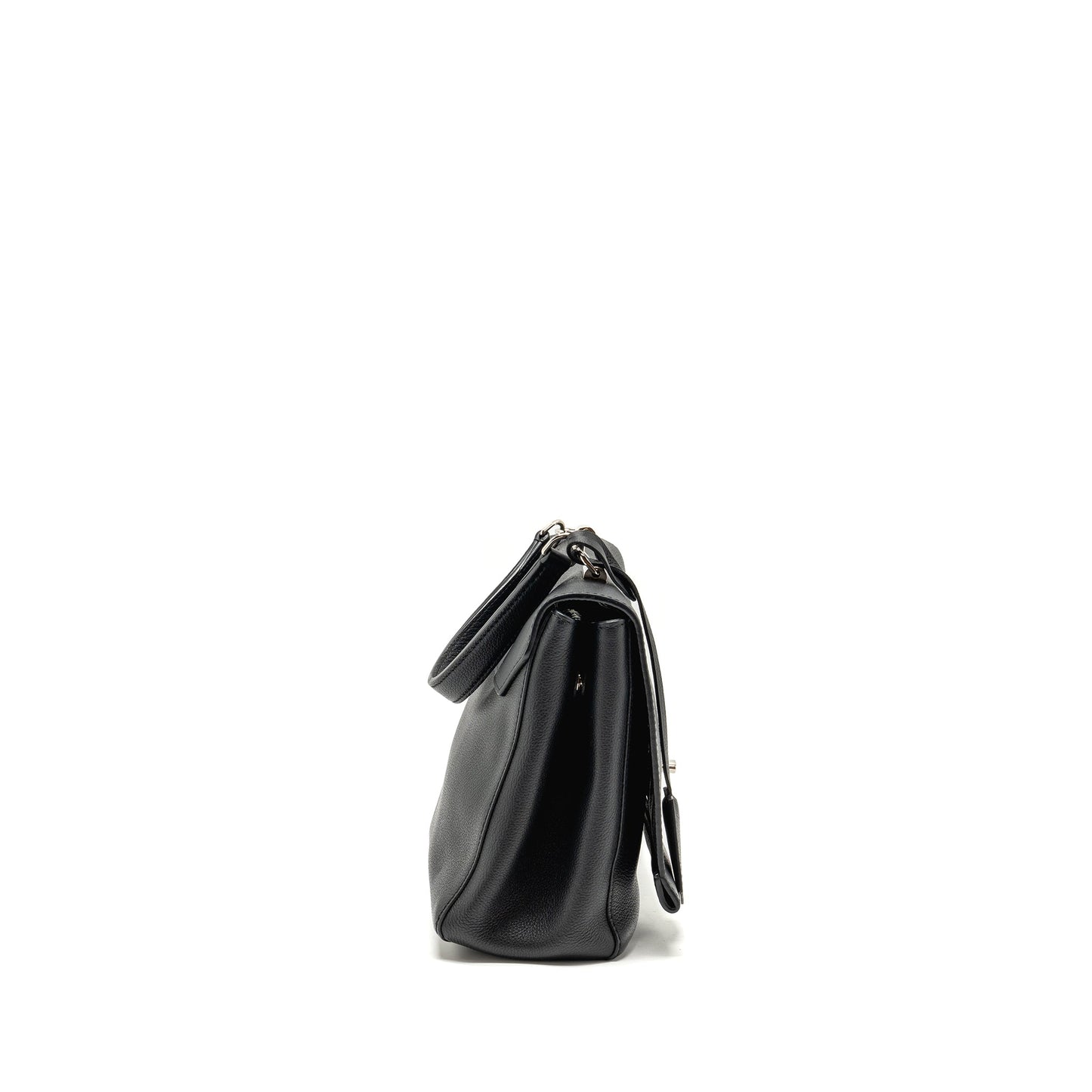 Louis Vuitton Lock Me Bag Calfskin Black SHW