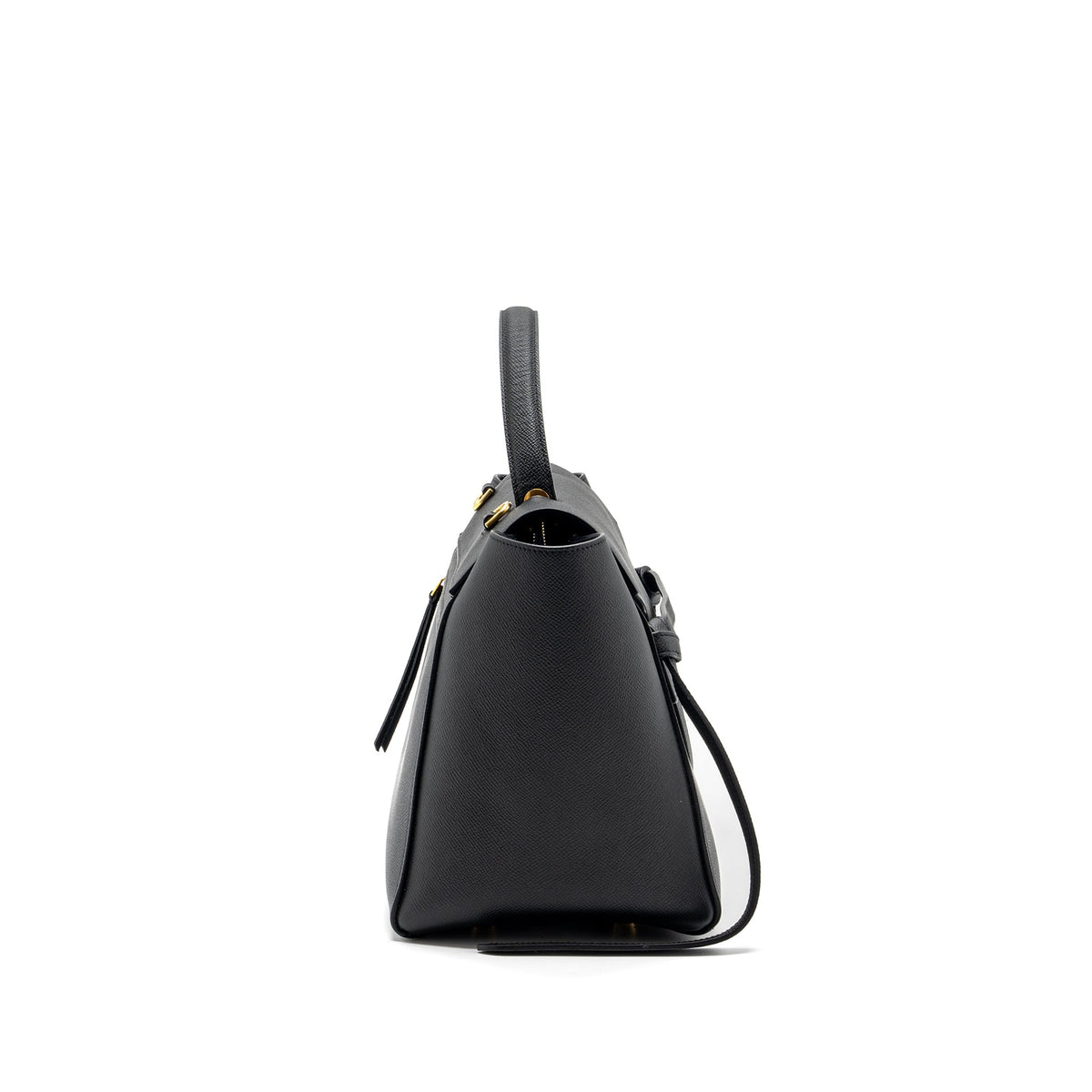 Celine mini belt bag grained calfskin black GHW
