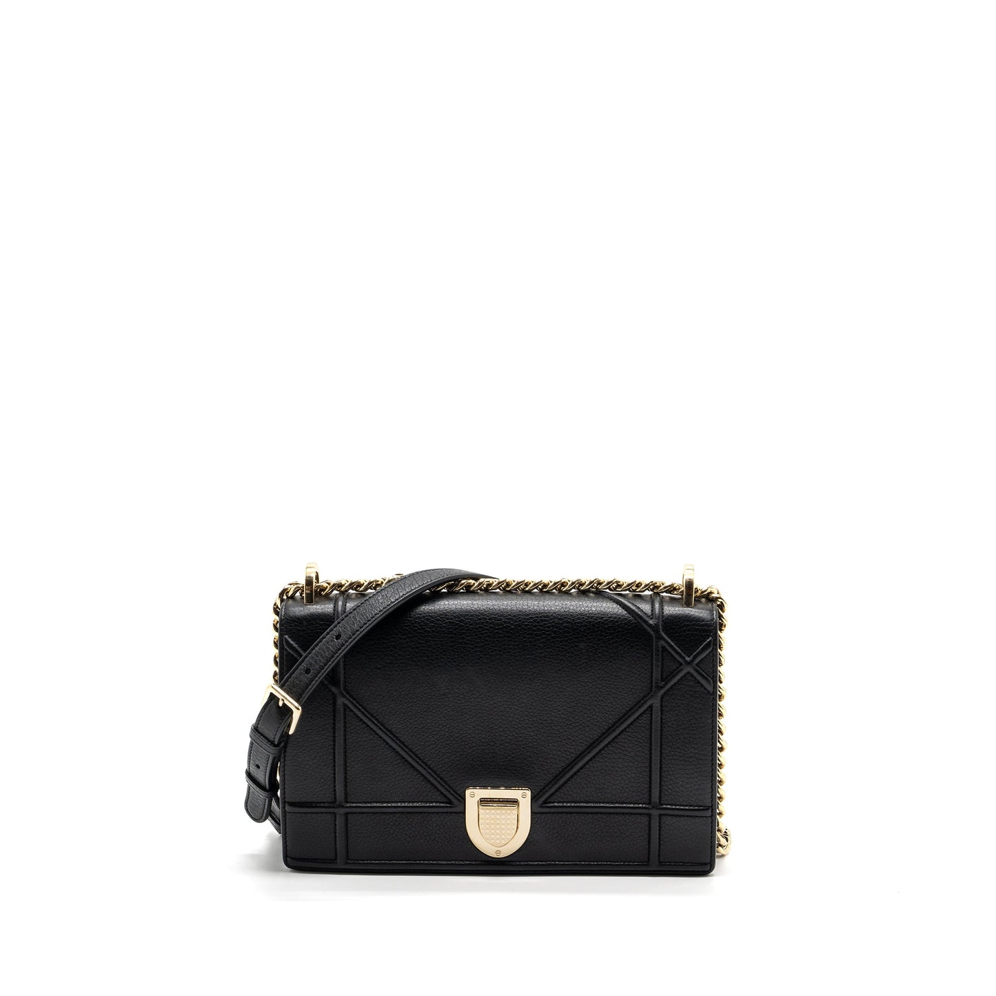 Dior Diorama Bag Calfskin Black LGHW