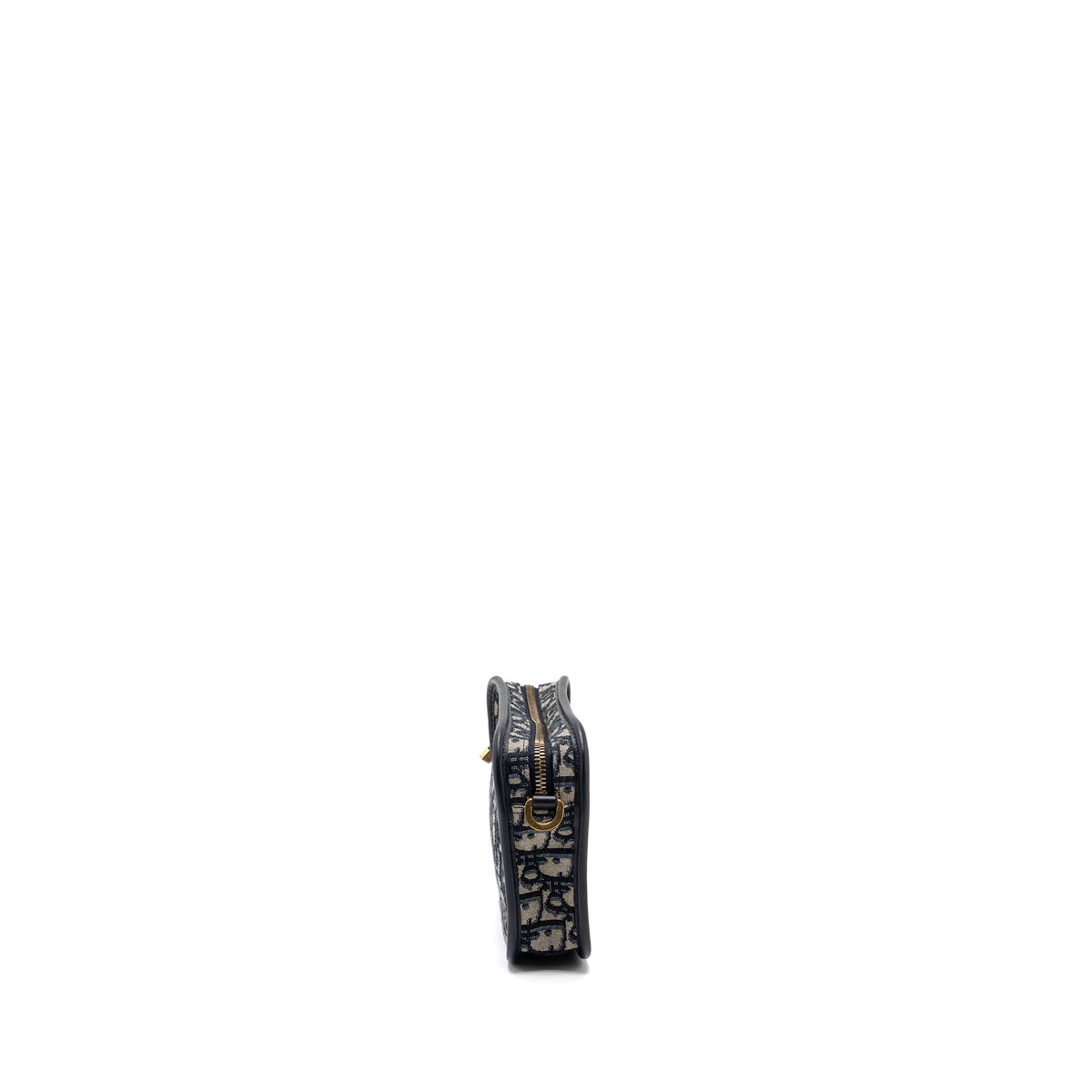 Dior Diorquake Pouch with Clutch OBLIQUE JACQUARD CANVAS BLUE GHW