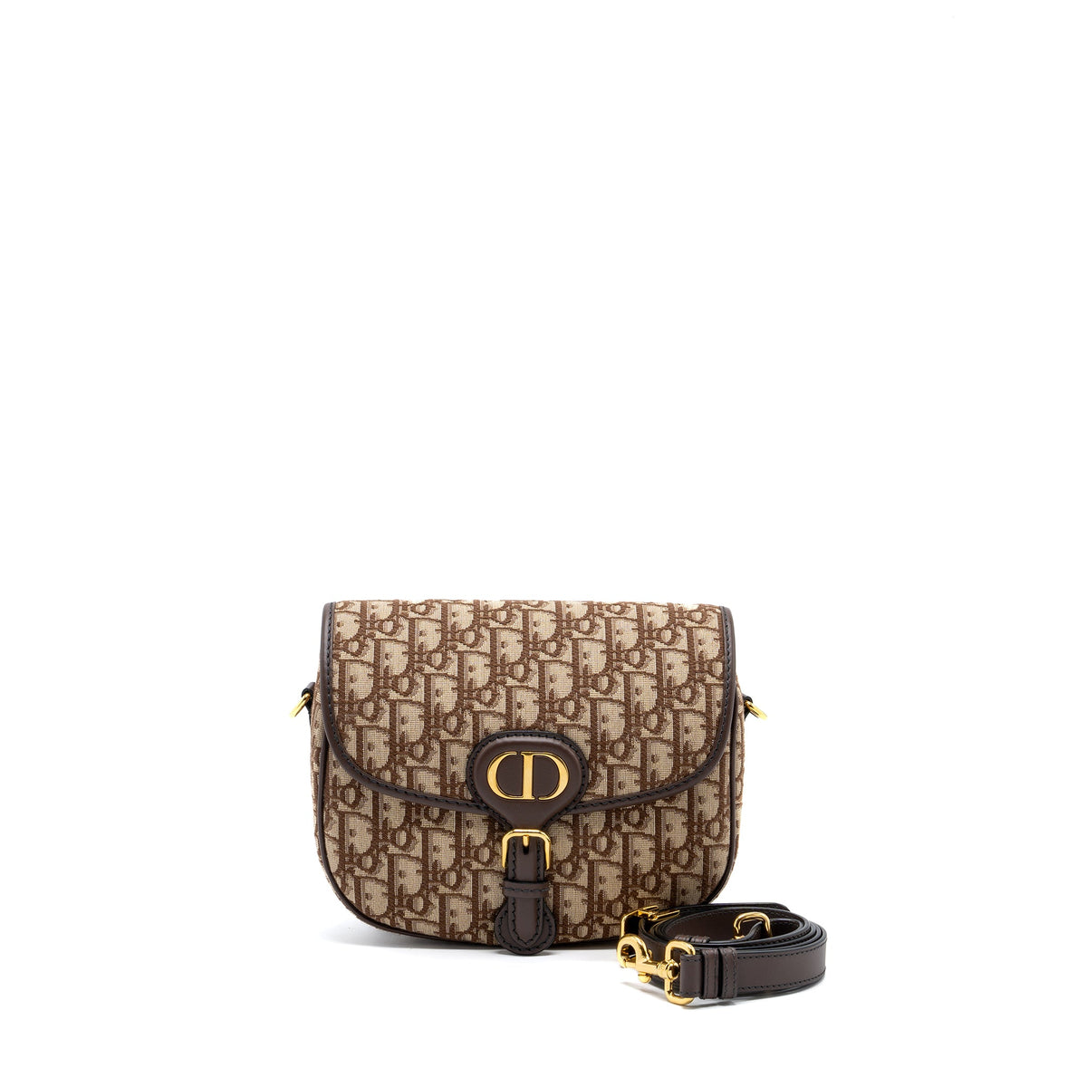 Dior medium bobby bag Brown Dior oblique jacquard GHW