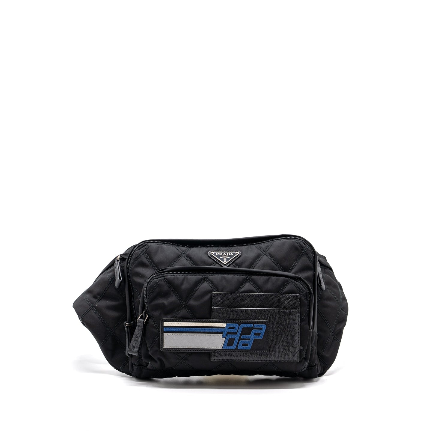 Prada Bum Bag Nylon Black SHW