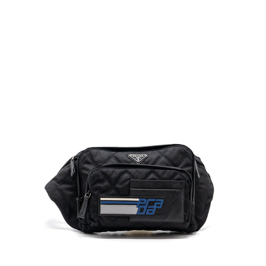 Prada Bum Bag Nylon Black SHW