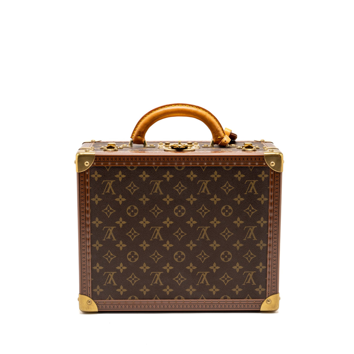 Louis Vuitton Vintage Monogram Tabor 35 Train Case GHW