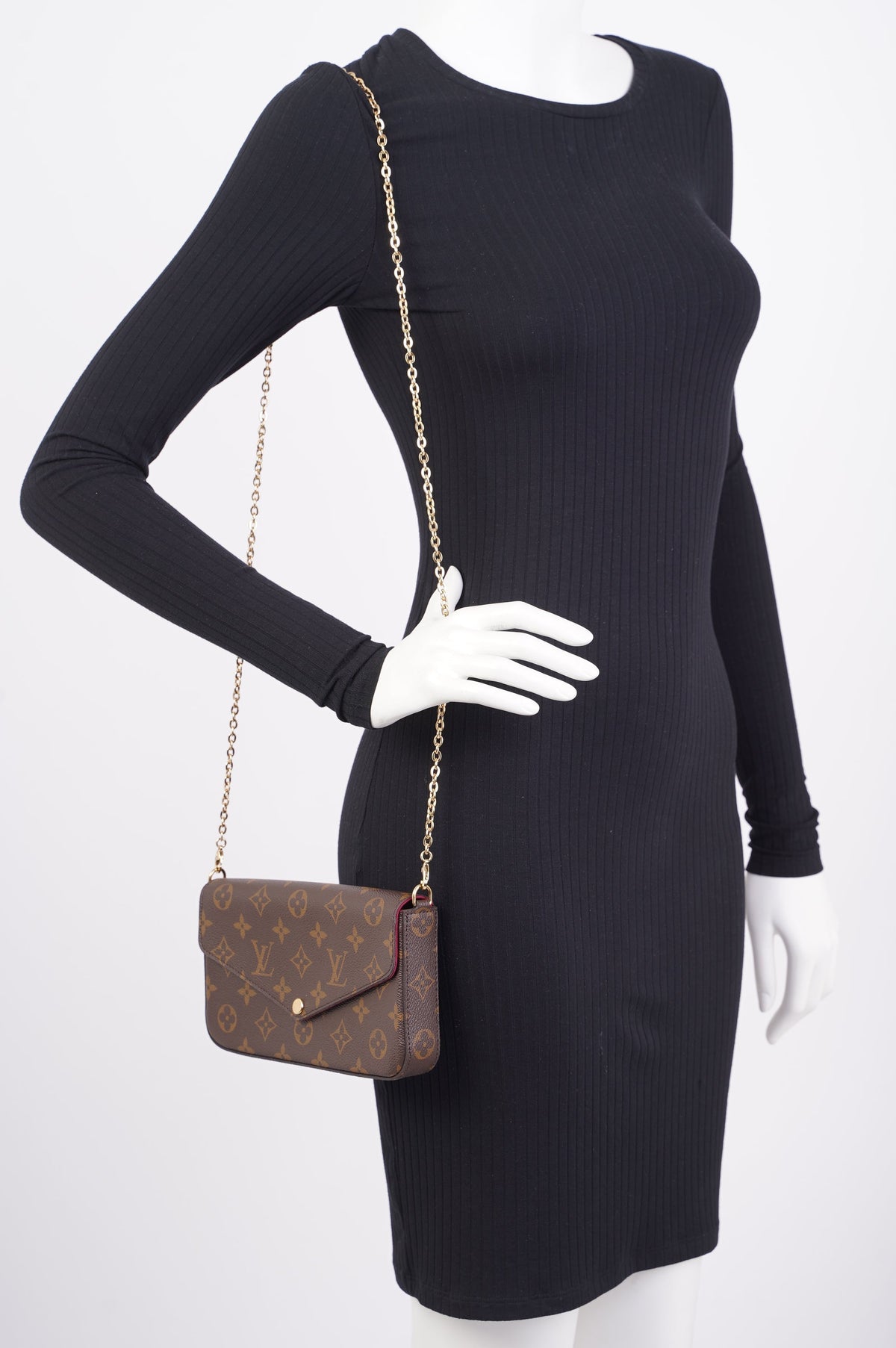 Louis Vuitton Pochette Felicie Monogram Canvas One Size