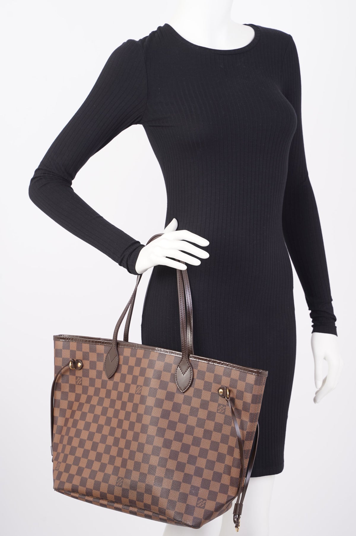 Louis Vuitton Neverfull Damier Ebene Canvas MM