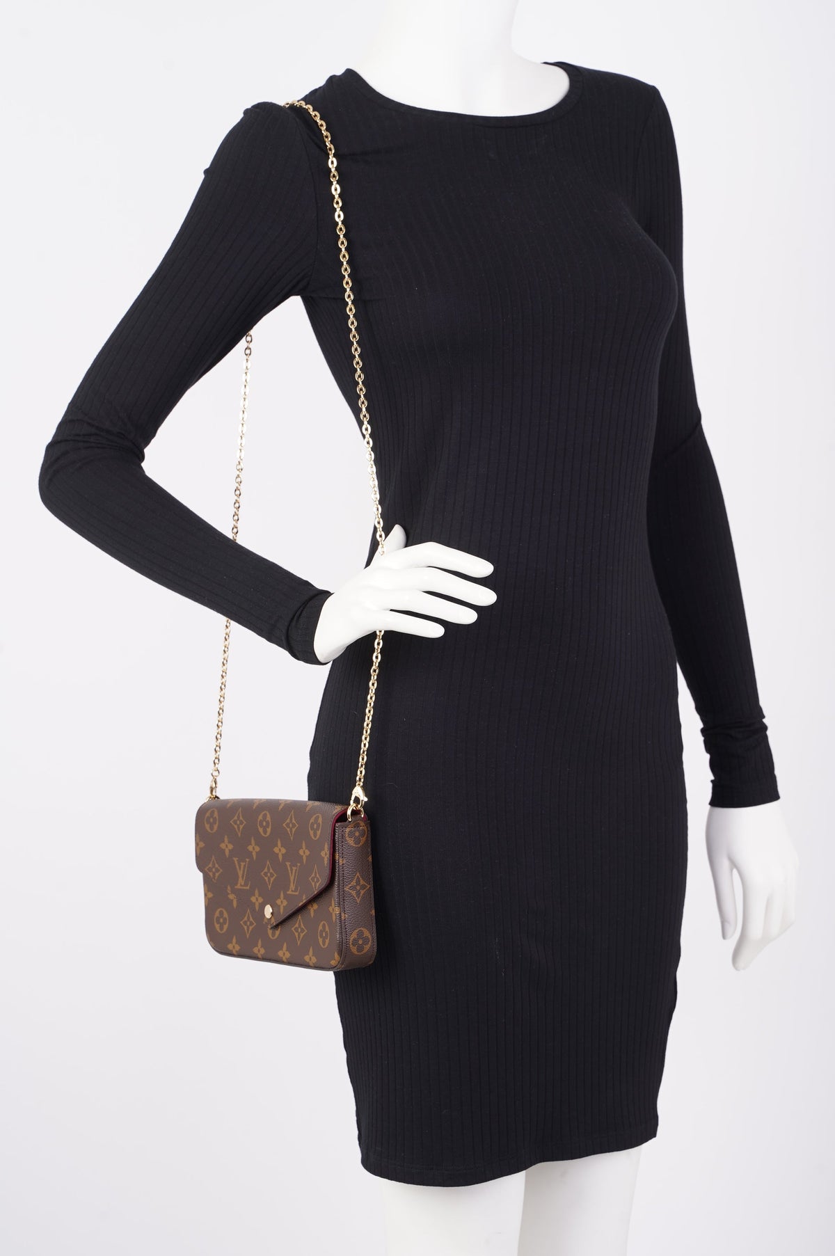 Louis Vuitton Pochette Felicie Monogram Canvas