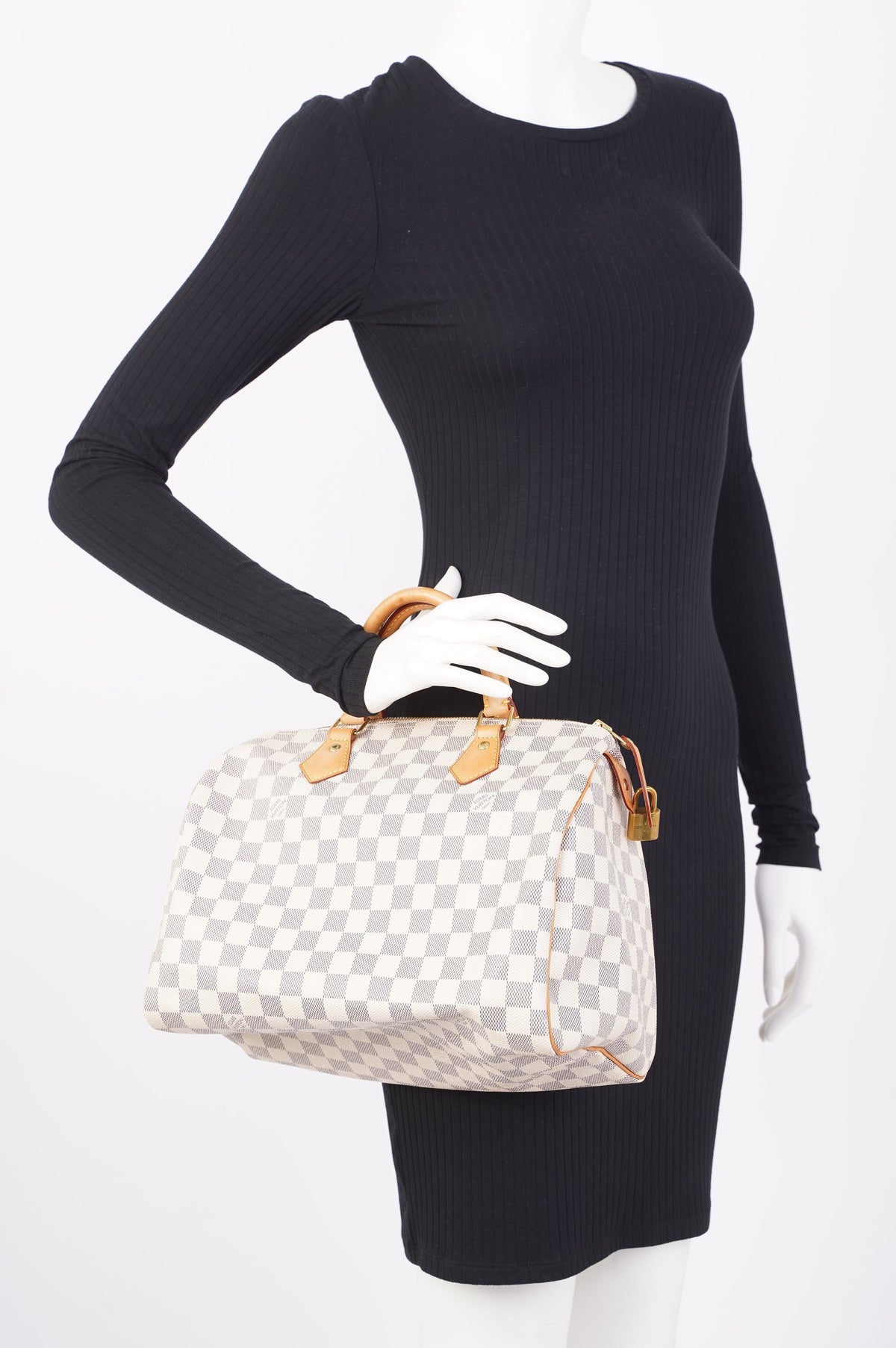 Louis Vuitton Speedy Bag Damier Azur Canvas 30