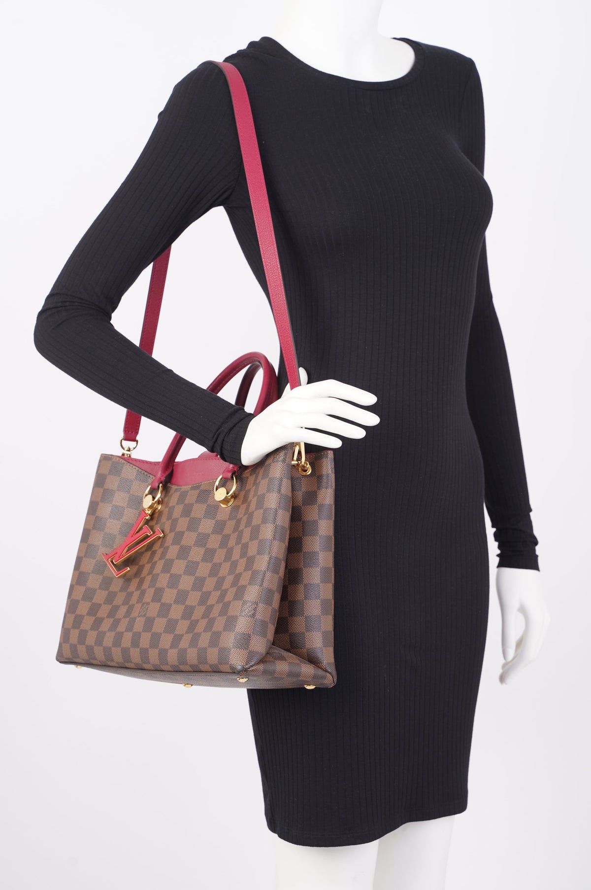 Louis Vuitton Riverside Bag Damier Ebene Canvas
