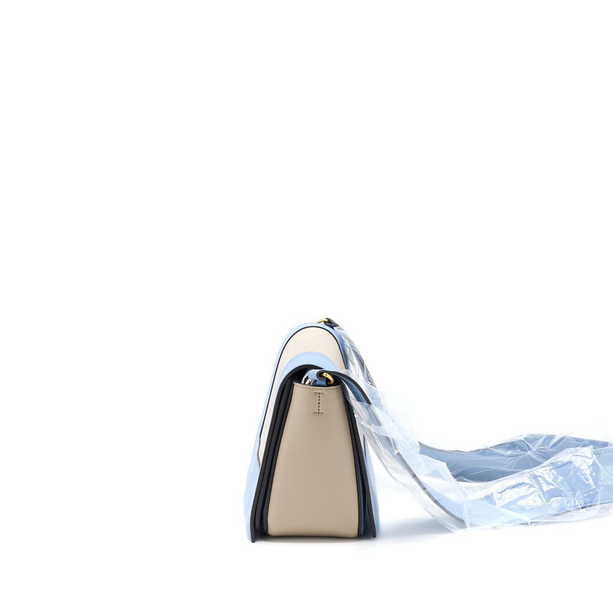 Celine Medium Frame Bag Multicolour Blue/Light Taupe GHW