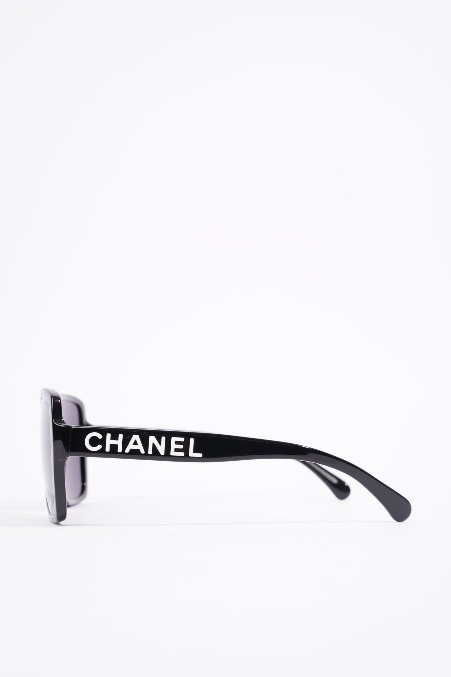 Chanel 5408-A Sunglasses Black Acetate 140
