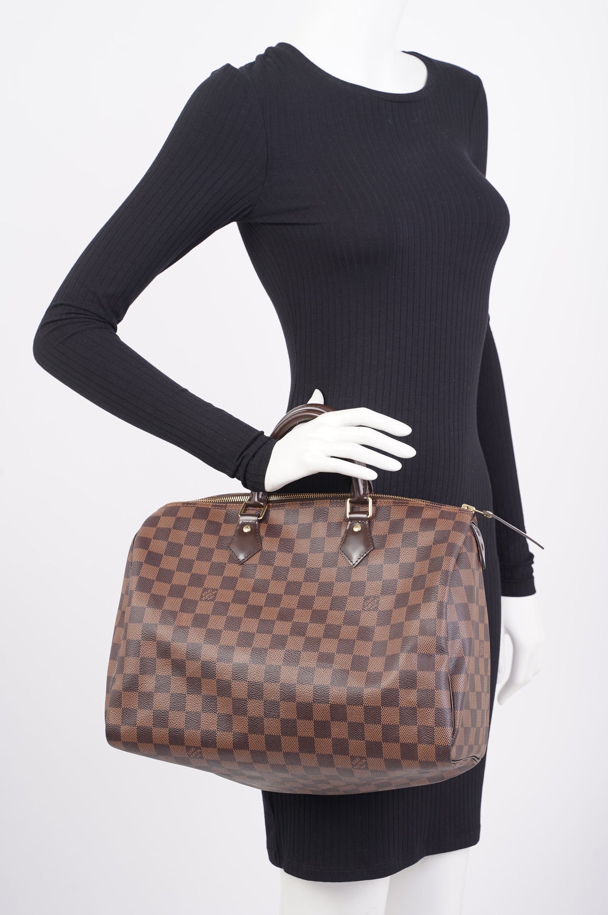 Louis Vuitton Speedy Damier Ebene Canvas 35