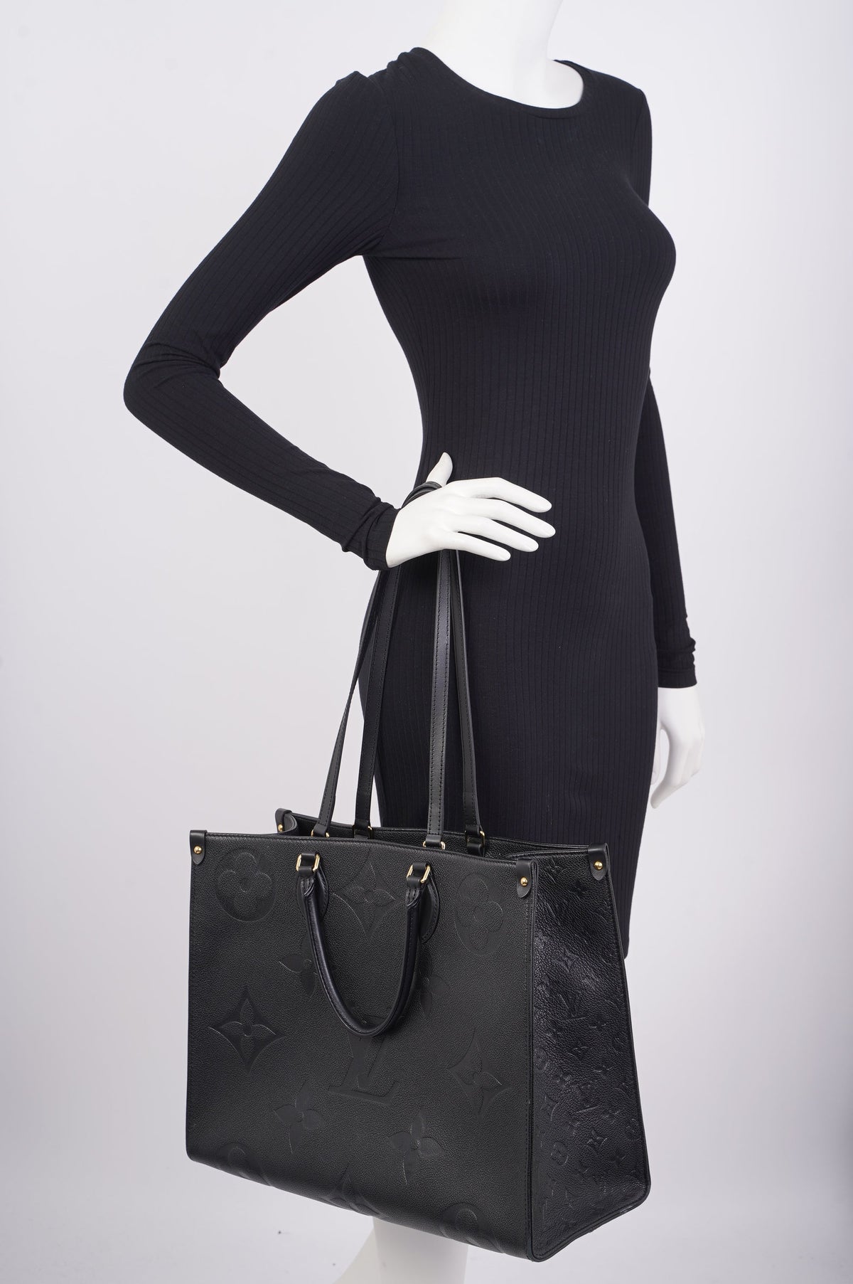 Louis Vuitton On The Go Black Canvas GM