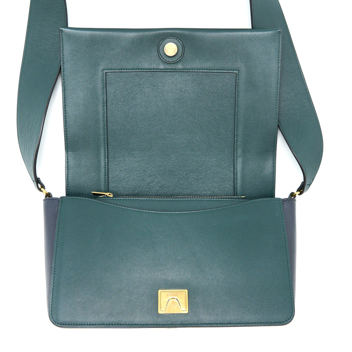Celine Frame Bag Calfskin Multicolour GHW