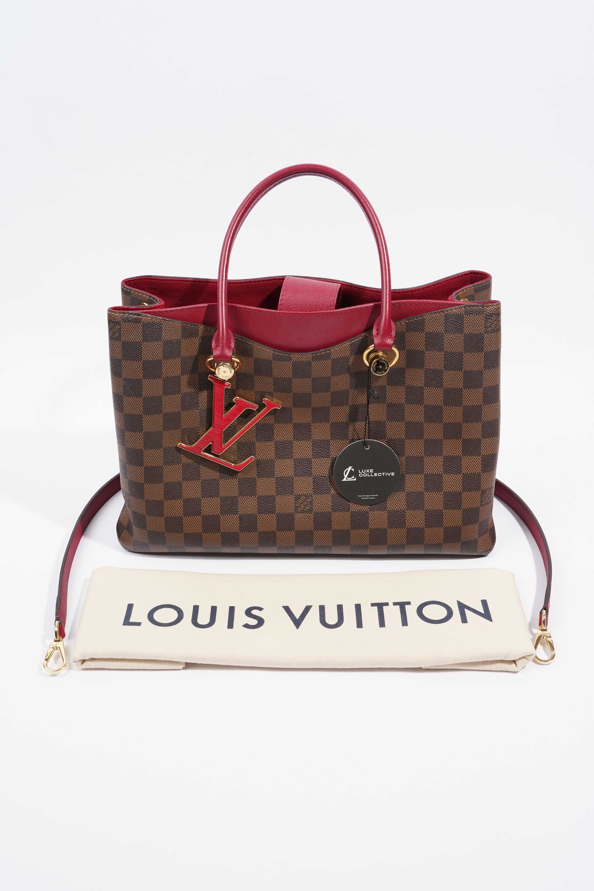 Louis Vuitton Riverside Bag Damier Ebene Canvas