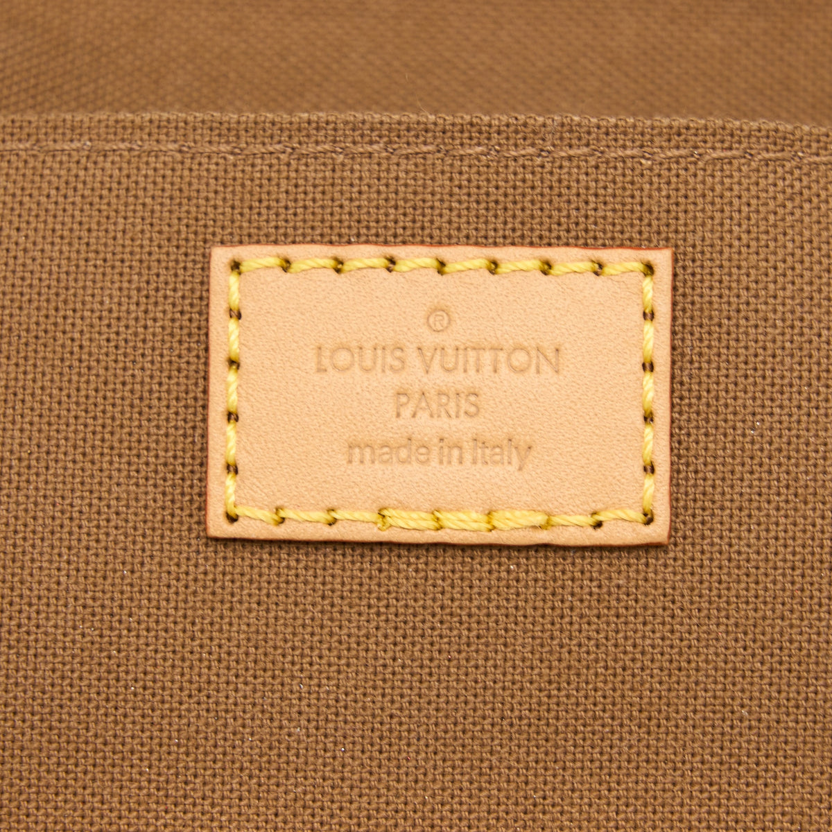 Louis Vuitton Petit Sac Plat Monogram Canvas GHW (New Version)