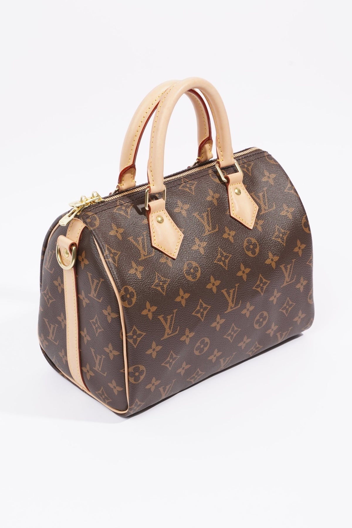 Louis Vuitton Womens Speedy Bandouliere Monogram Canvas 25