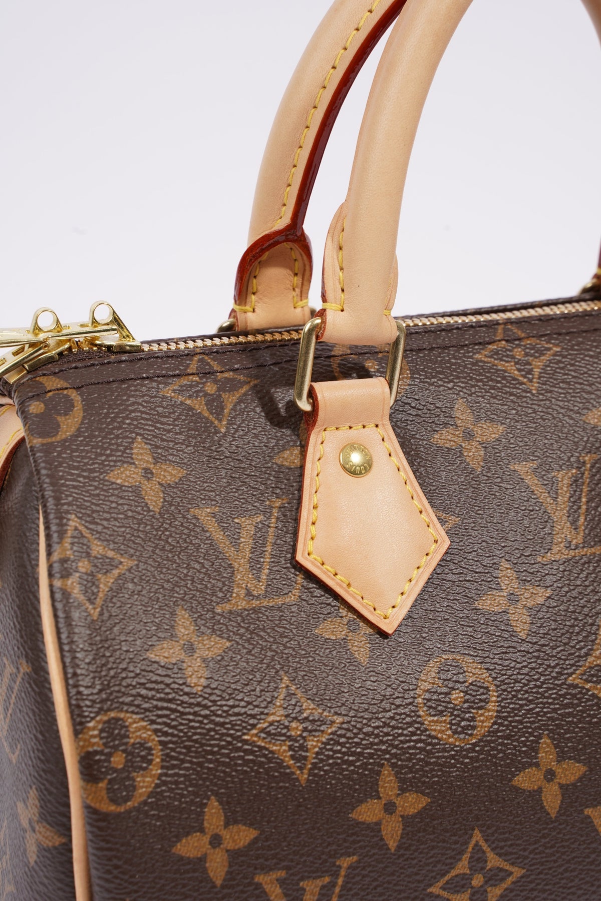 Louis Vuitton Womens Speedy Bandouliere Monogram Canvas 25