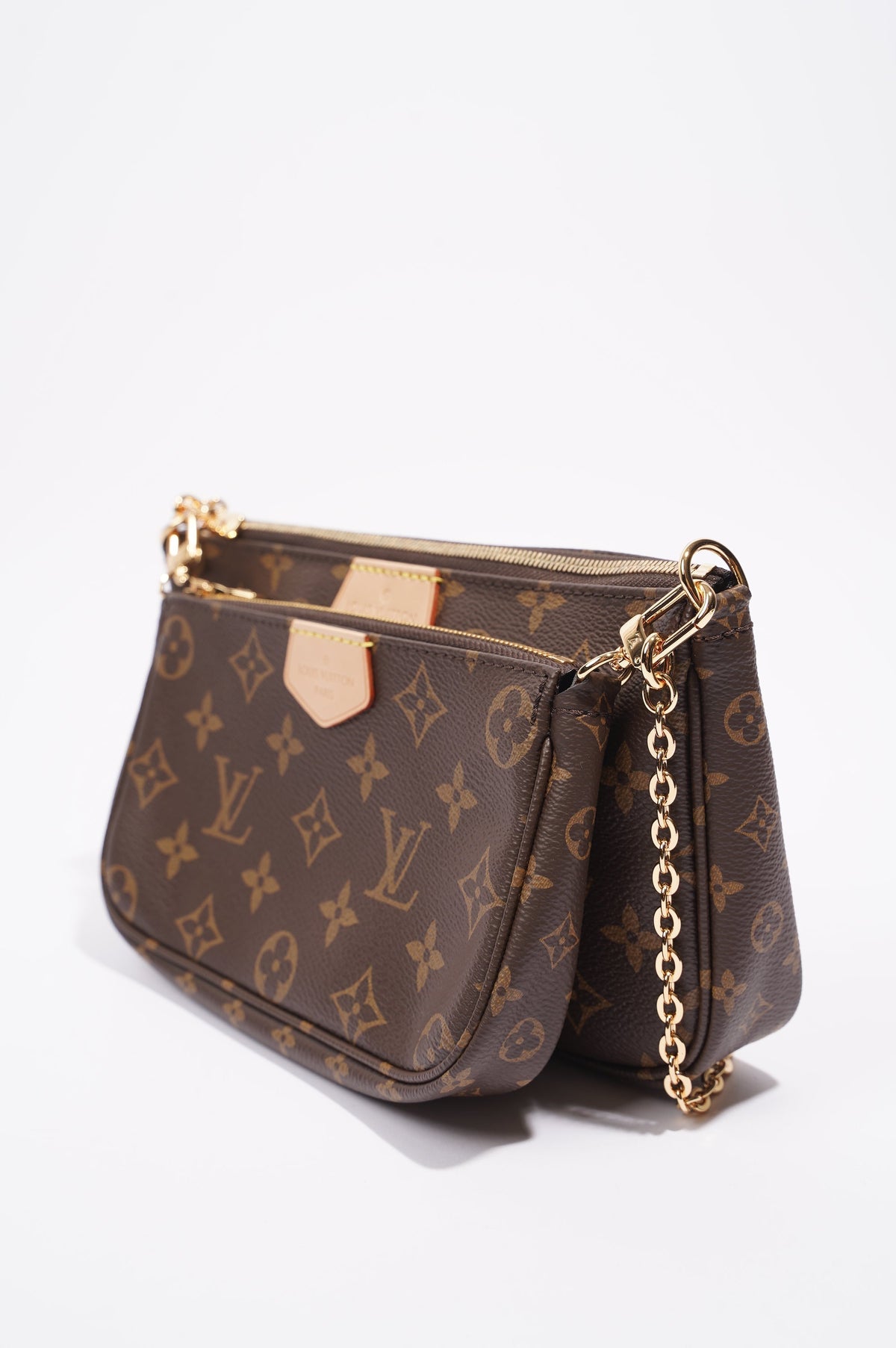 Louis Vuitton Womens Multi Pochette Bag Monogram Canvas